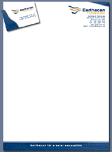 EarthScan Technology Business Stationery